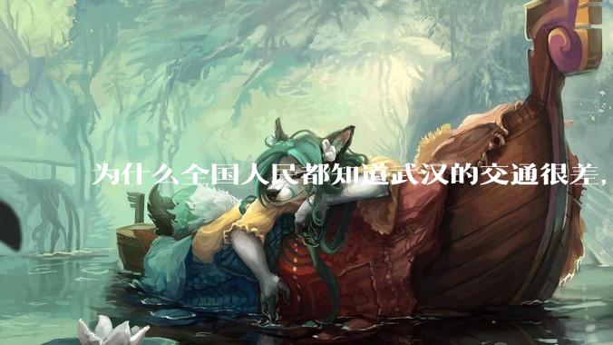 为什么全国人民都知道武汉的交通很差，但是武汉人不知道？