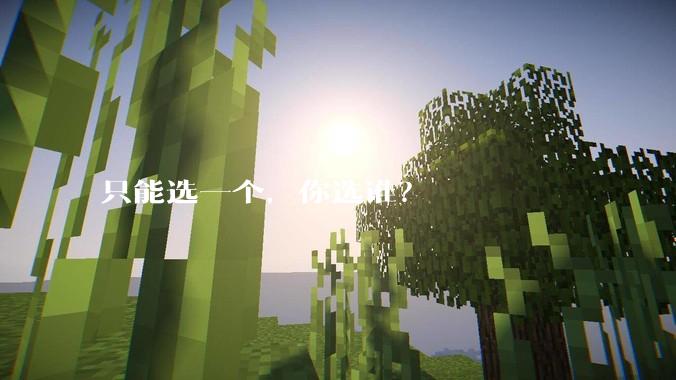只能选一个，你选谁？